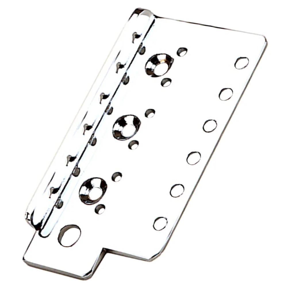 

Bass Guitar Ponticello Base Plate Electric Bridge Saddle Ballad Metal Musical Instrument Supplies