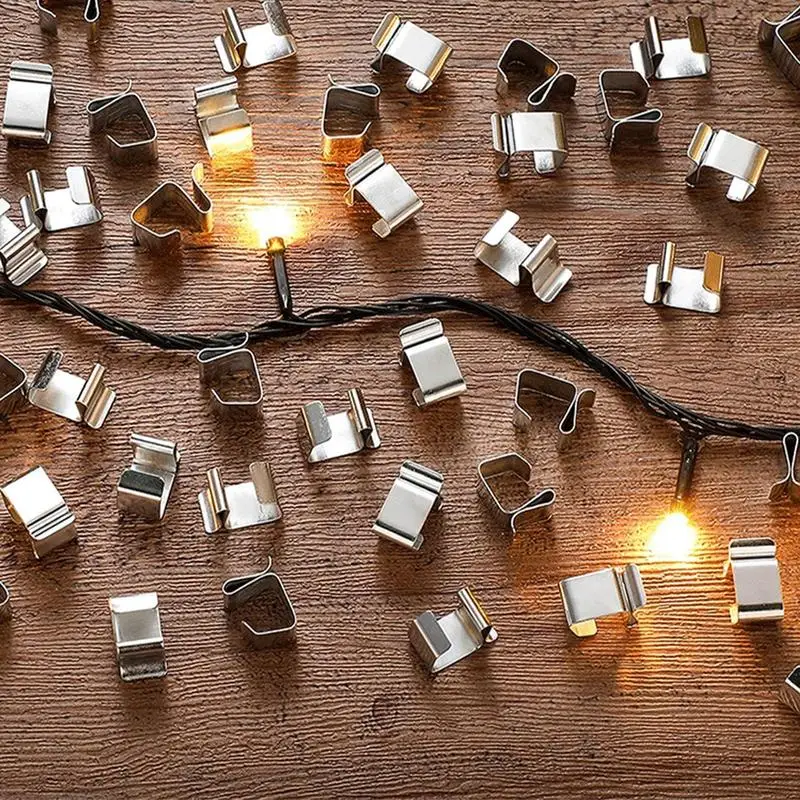 50 шт. рождественские крючки для водосточных желобов