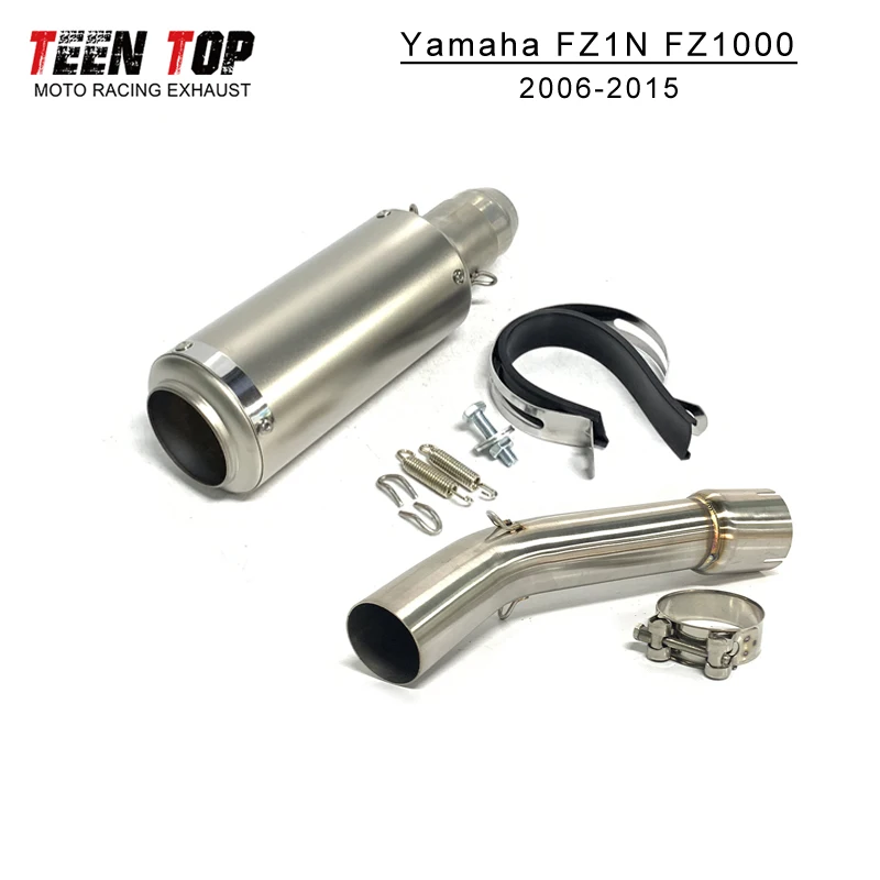 Выхлопная труба для мотоцикла Yamaha FZ1N FZ1000 2005-2016 51 мм SC выхлопной локоть выхлопная