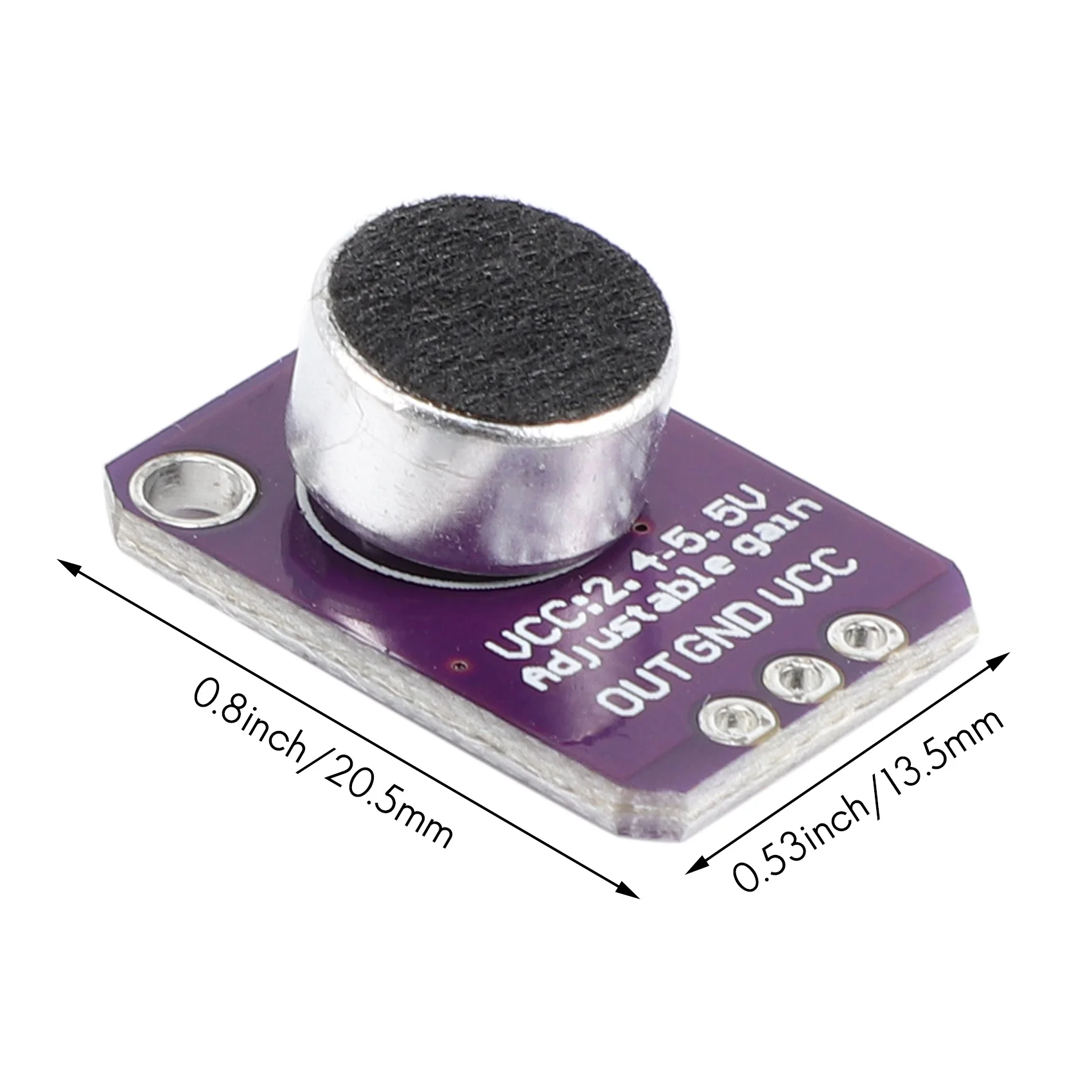 5 шт. встроенный микрофонный усилитель MAX4466