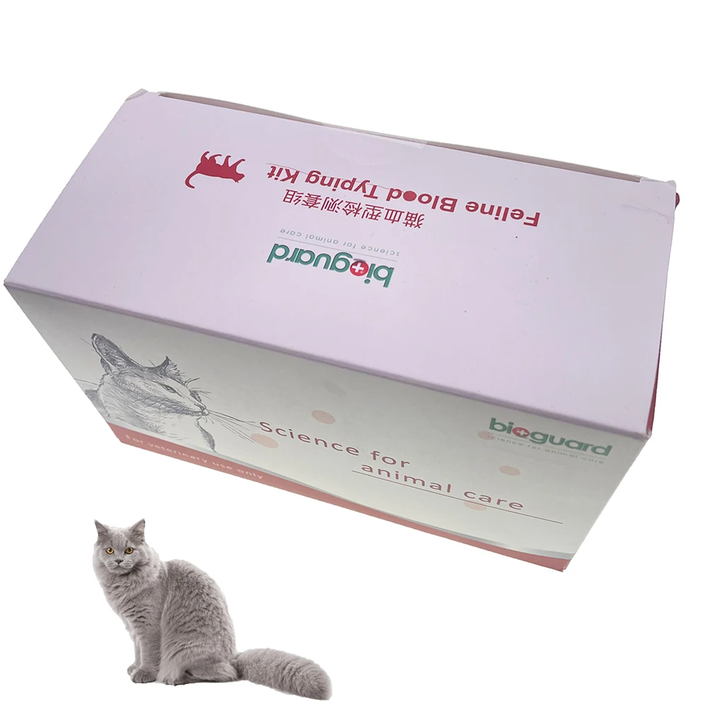 Профессиональный комплект для тестирования набора крови домашних животных