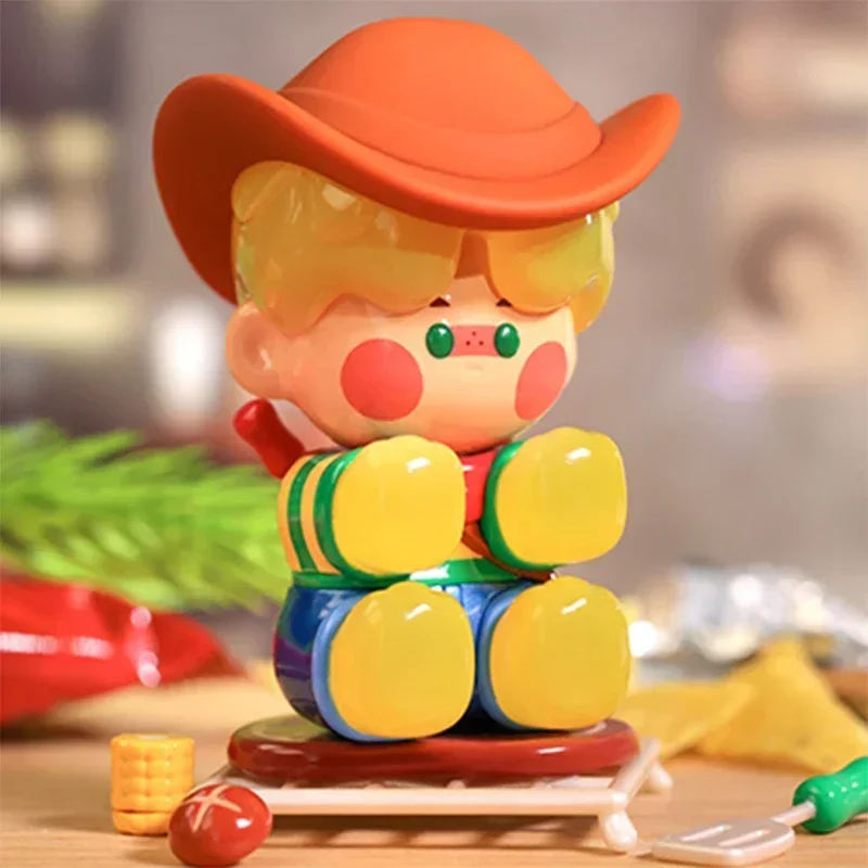 Фото POP MART PINO JELLY Delicious World Series слепая коробка Mystery Box Guess Bag игрушки куклы аниме фигурка настольные украшения коллекция №1