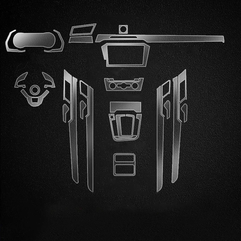 Прозрачная пленка из ТПУ для VOLKSWAGEN VW CC Passat 2019 2020 автомобильные защитные наклейки