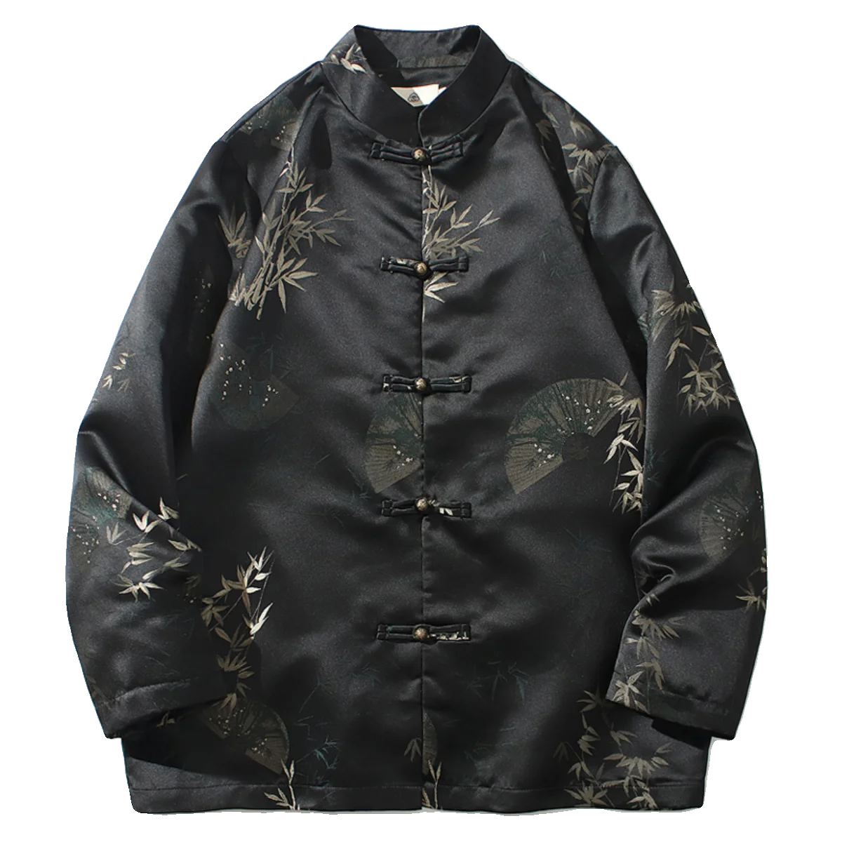 Диск Кнопка Печать Тан Костюм Куртки Человек Тенденция Древний Стиль Ханьфу