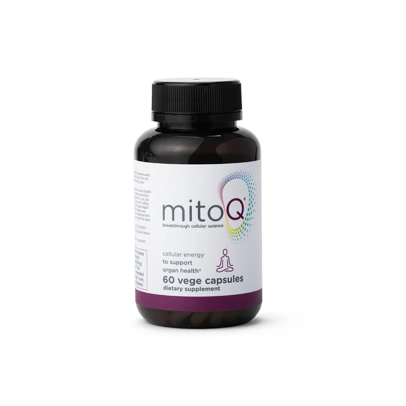 

New Zealand MitoQ CoQ10 Antioxidant Support Mitochondria aging energy level cellular vitality 60 caps/bottle