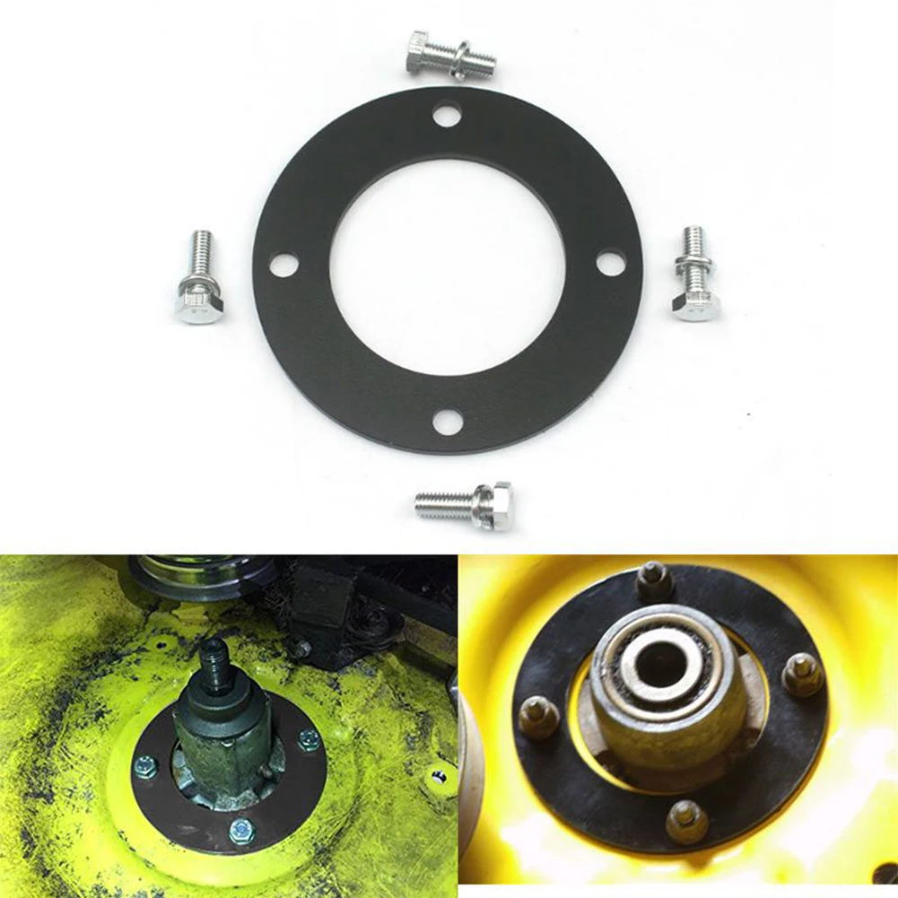 

Deck Spindle Reinforcing Ring Garden Perfect Ring Powder Coated Prevent Damage Self-tapping Bolt For Lawn Mower