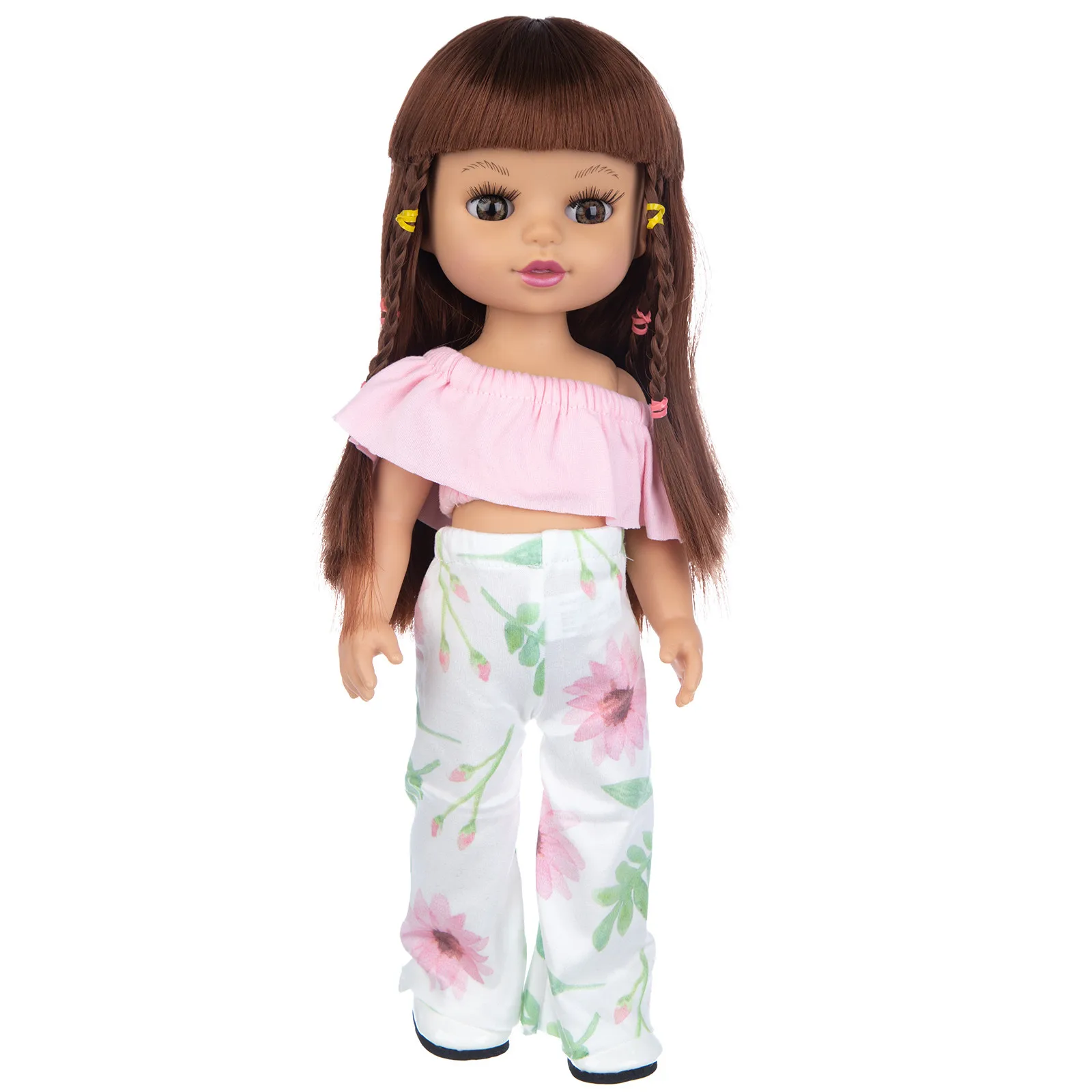 

14-inch Play Child Vinyl Soothe House Simulation Cute Doll To To White Sleep Education Toddler Game