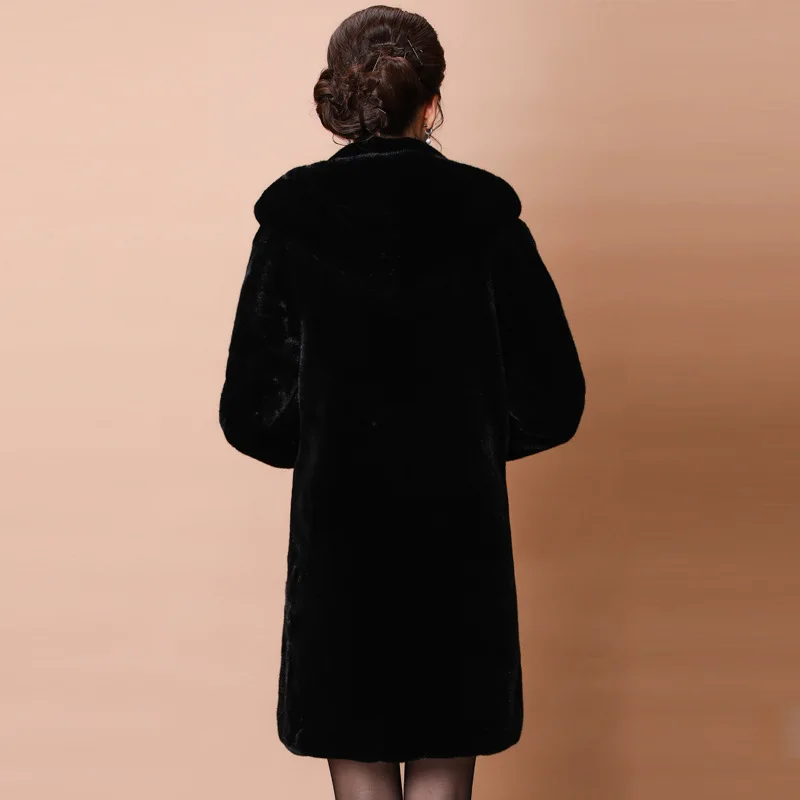 Women real mink coats female mink fur coat genuine long fur coat ladies winter clothes oversize 6xl 5xl 7xl natura fur coats