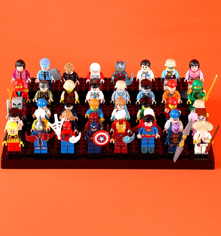 

Compatible with LEGO building blocks minifigure photo frame movie animation surrounding characters hand-made model sculpture