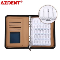 azdent 210 type diamond burs demonstration book for high speed handpiece drill sample booklet dentistry accessories