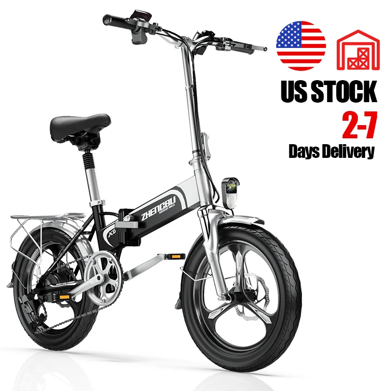 Electric Bicycle 400W 48V10ah Graphene Lithium Battery 20 Inch Foldable Electric Bike High Quality Aluminum Alloy Pedal Ebike