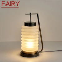 fairy chinese style table lamp modern simple creative glass desk light led home decorative study bedroom
