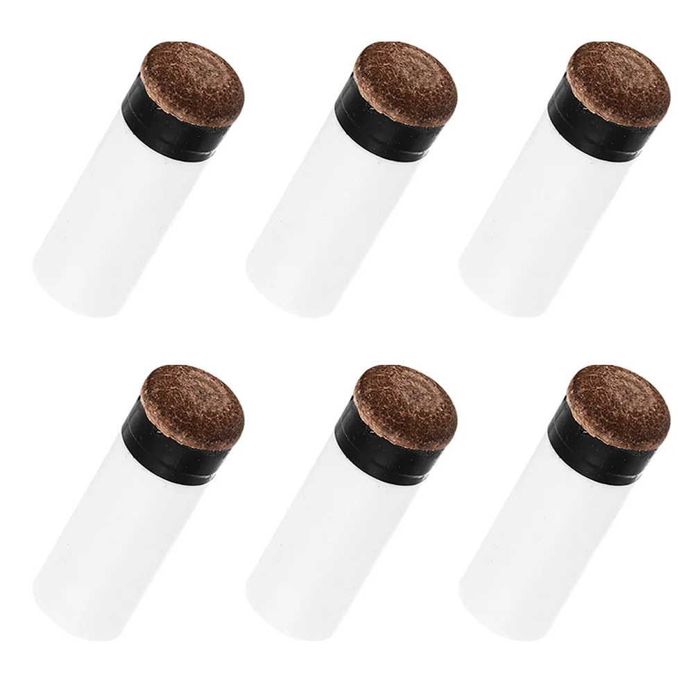 

6 шт., сменные наконечники для бильярда