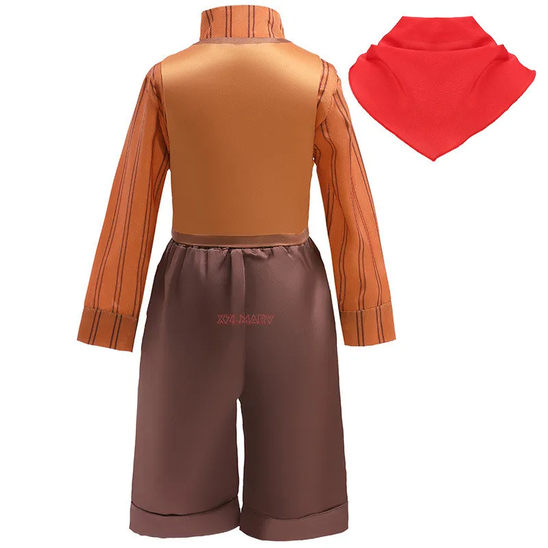 Новый очаровательный Детский костюм для косплея мальчиков комплект одежды