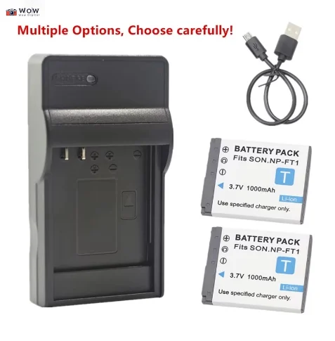 NP-FT1 Аккумулятор или зарядное устройство для Sony Cyber-shot DSC-L1 M1 M2 T1 T3 T5 T9 T10 T11 T33