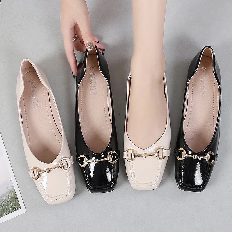 

High Quality Big Size 44 Slip On Loafers Womens Flat Ladies Women's Casual Shoes