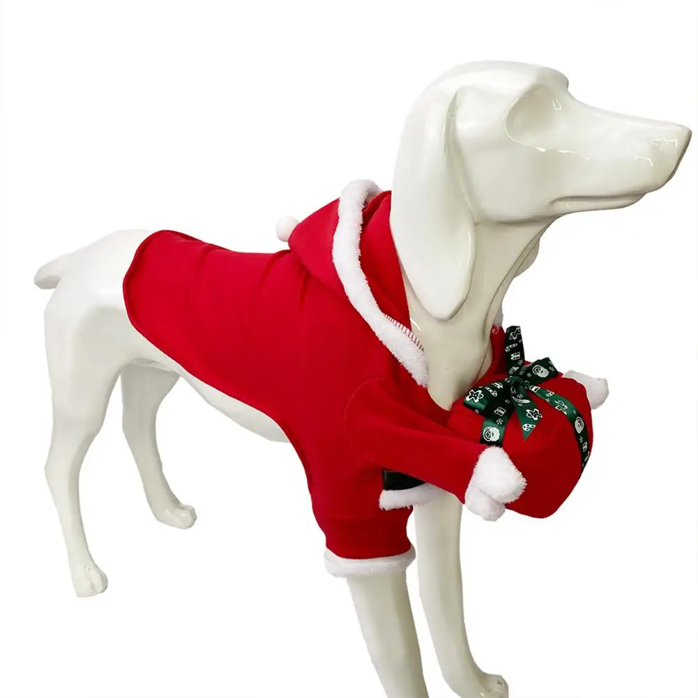 

Pet Dog Christmas Clothes Dress Up Outfit Fashion Colorful Adjustable Coat Costume Pet Supplies
