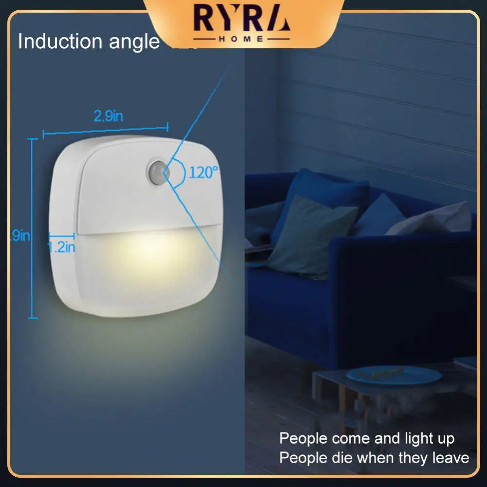 

Wireless Wall Lamp Bedside Bedroom Usb Charging Cabinet Light Pir Motion Sensor Cabinet Energy Saving Hot Wholesale Creative