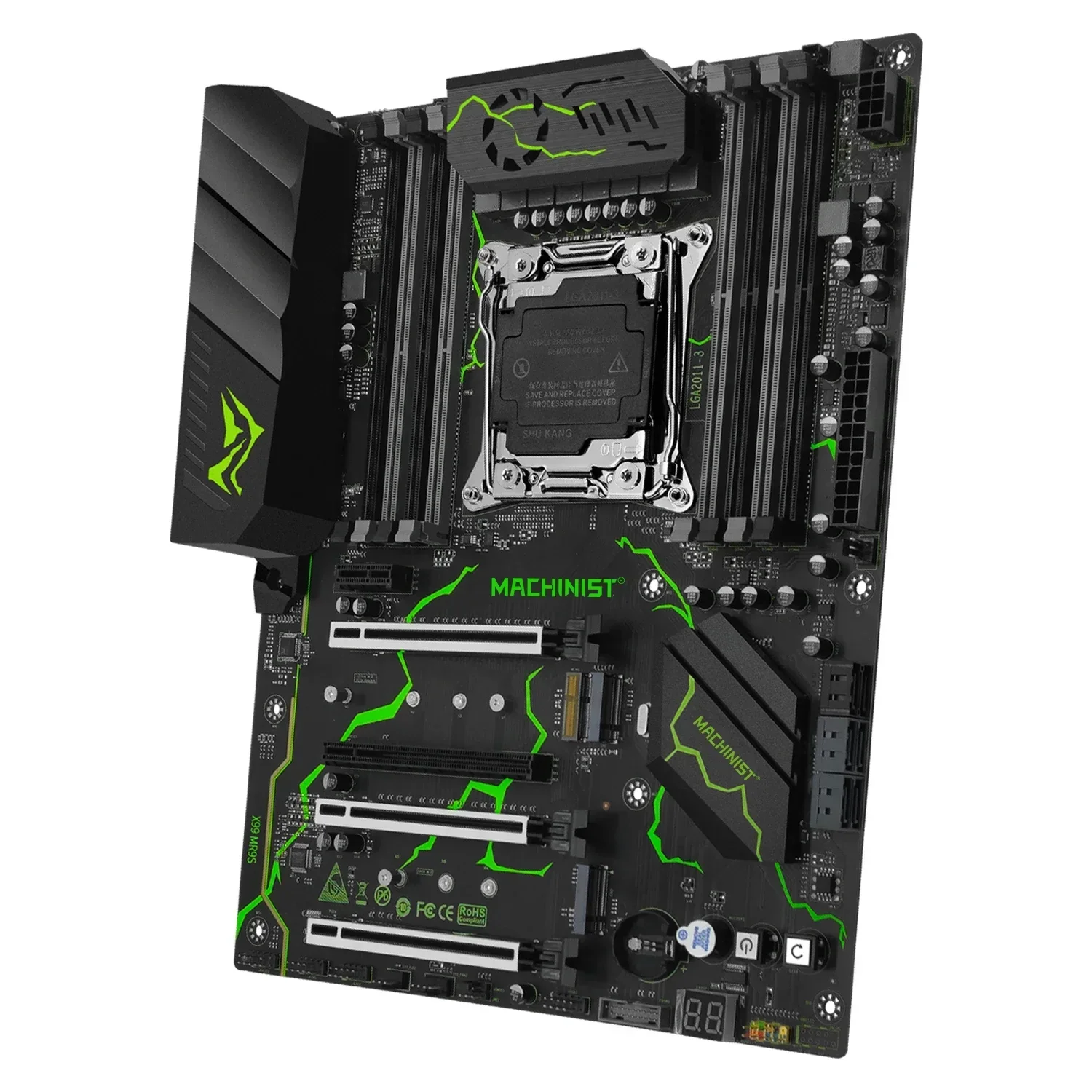 MACHINIST X99 MR9S Комбинированная материнская плата LGA 2011-3 Xeon E5 2650 V4 Комплект процессора