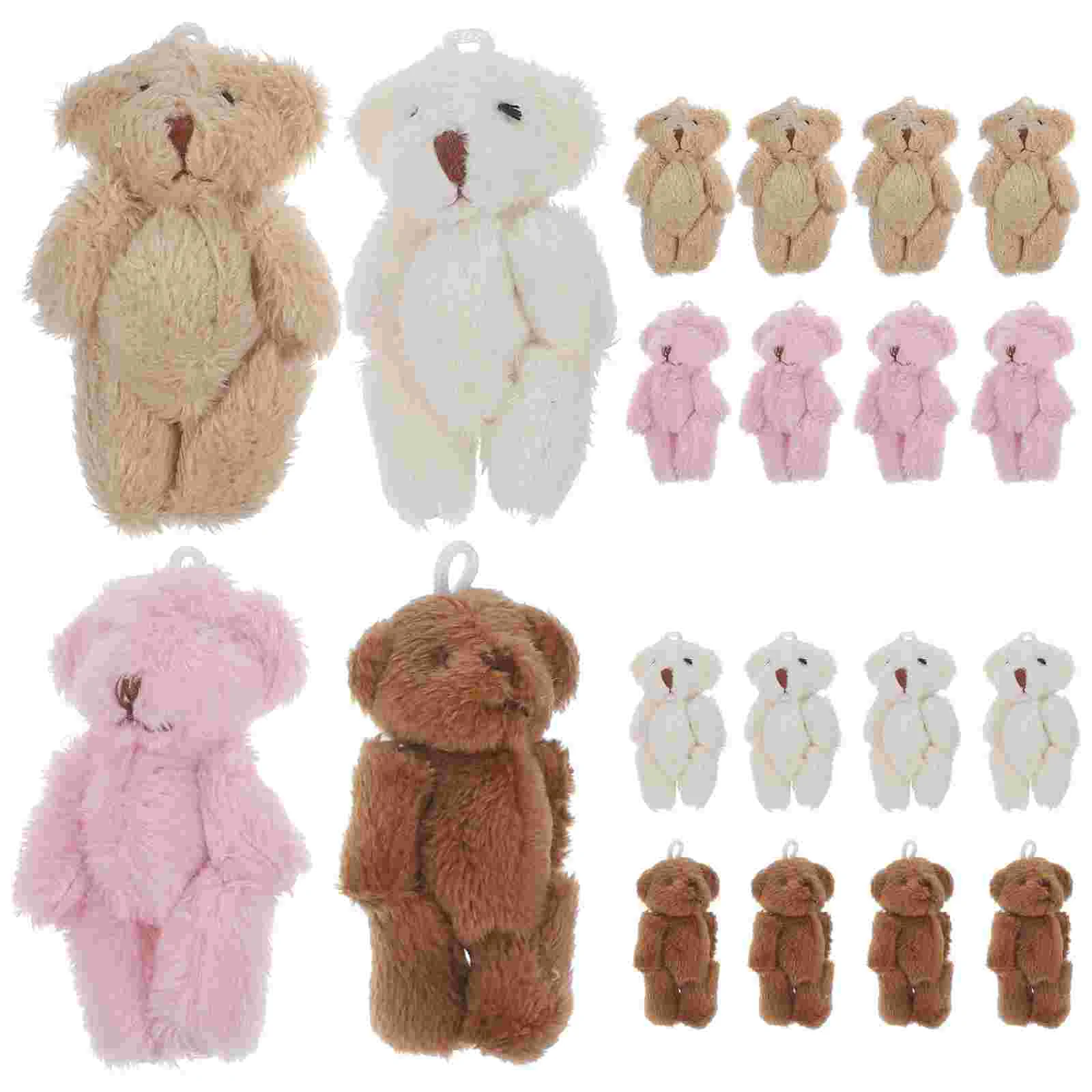 

6 см мини-медведь, плюшевые игрушки, мягкий медведь, сделай сам, рукоделие, брелок, подвеска, Букет Аксессуары для игрушечной куклы, подарки
