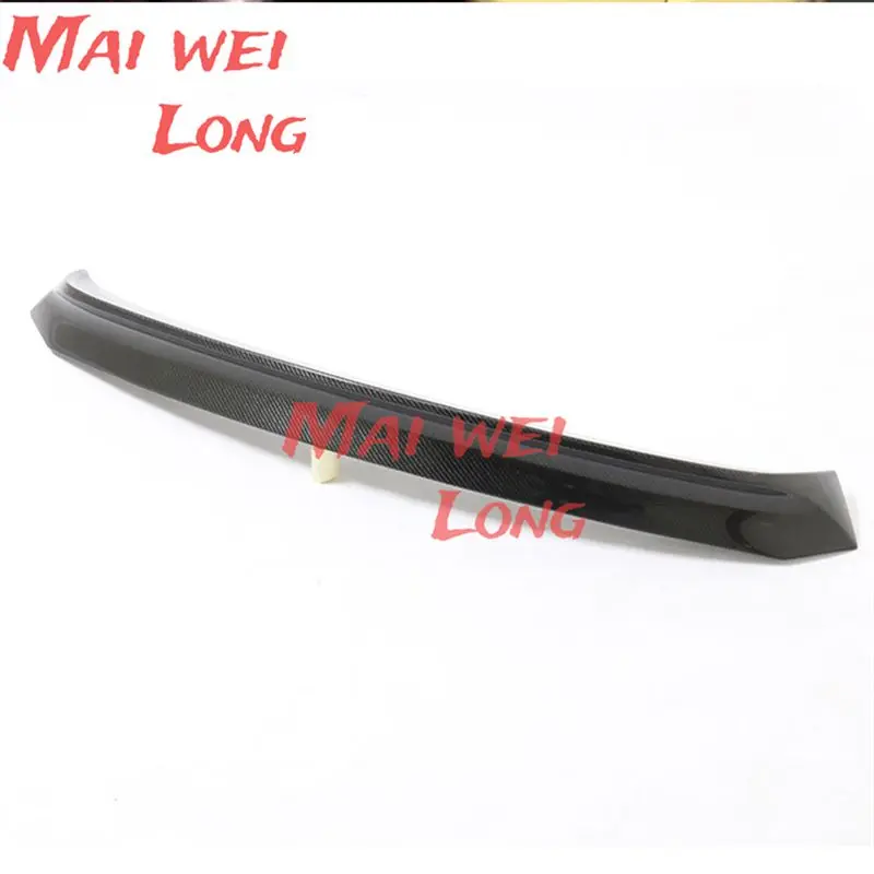Настоящее углеродное волокно задний спойлер на крышу багажника для Porsche Cayenne 958 2011