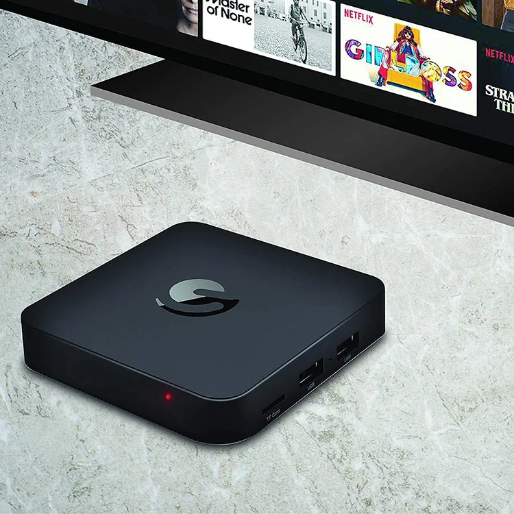ТВ-приставка Jetstream 4k Android 9 0 Chromecast Netflix Mibox улучшенная версия |