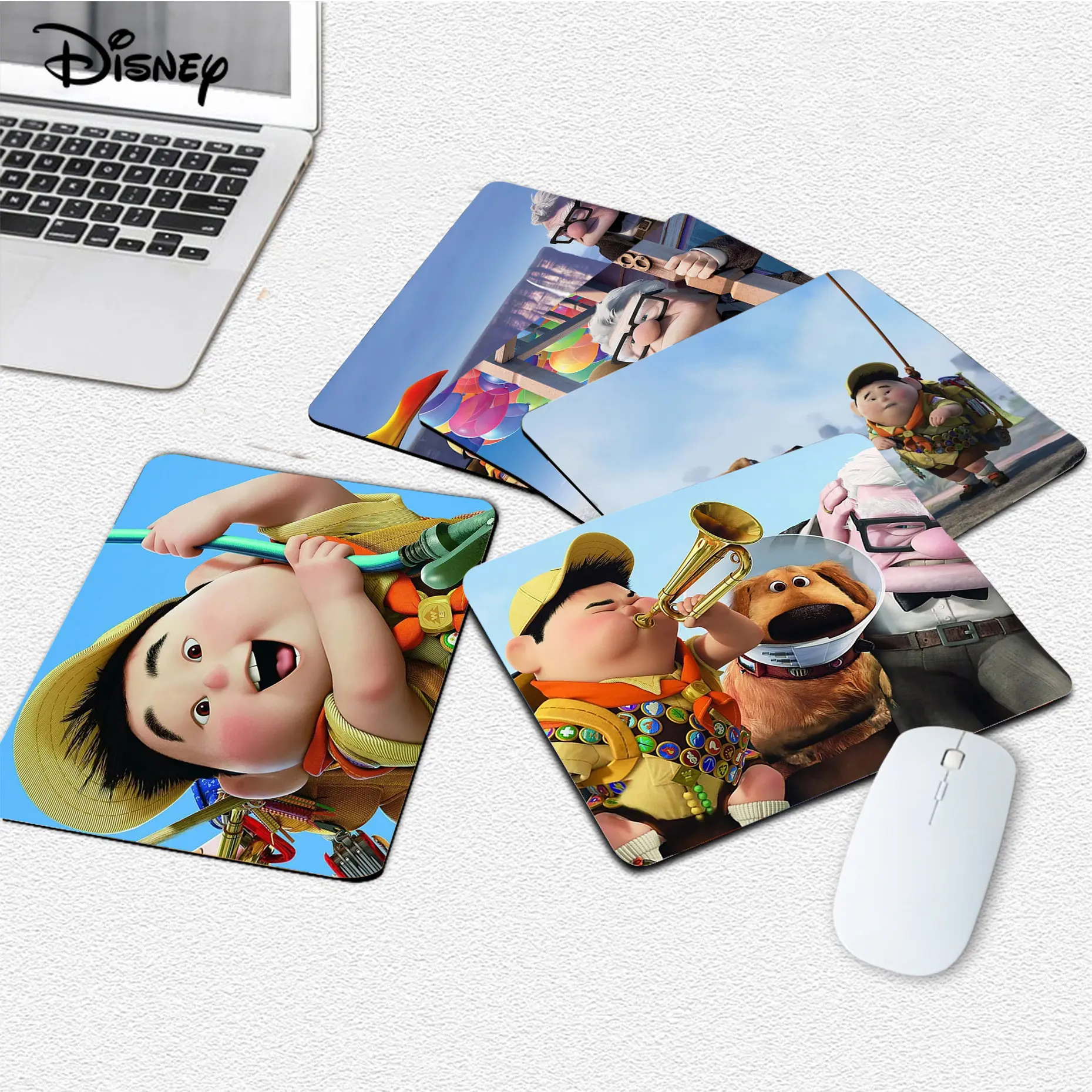 

Игровой коврик для мыши Disney Pixar Up, персонализированный кожаный коврик для клавиатуры, Настольный коврик для студентов, Настольный коврик для мыши для любителей компьютерных игр