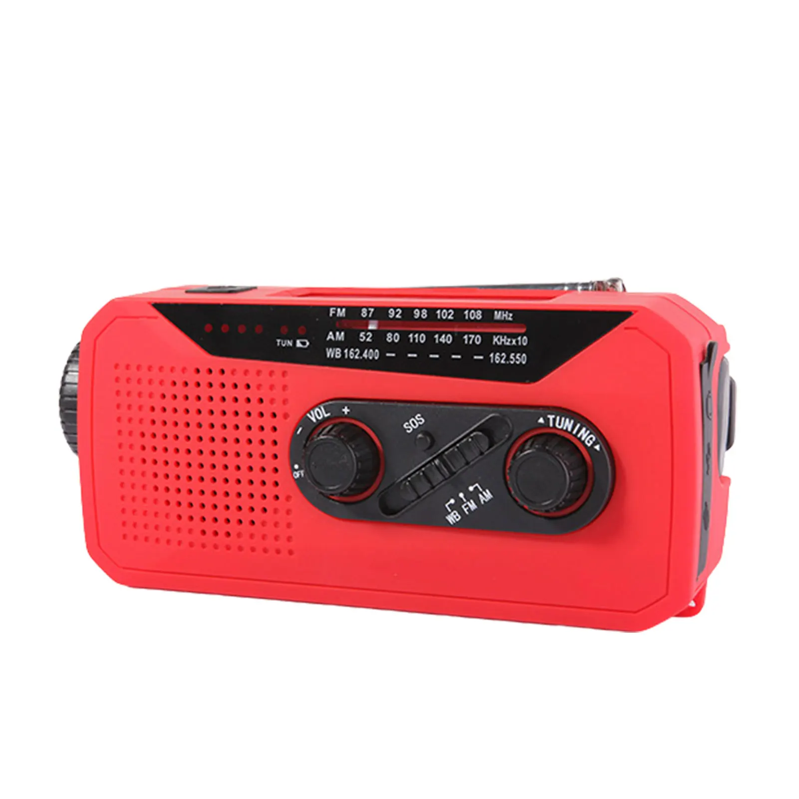

Аварийное аварийное радио с заряжаемой батареей 2000 мАч, аварийное радио для Storm Tornado, аварийное выживание, FM AM NOAA радио с