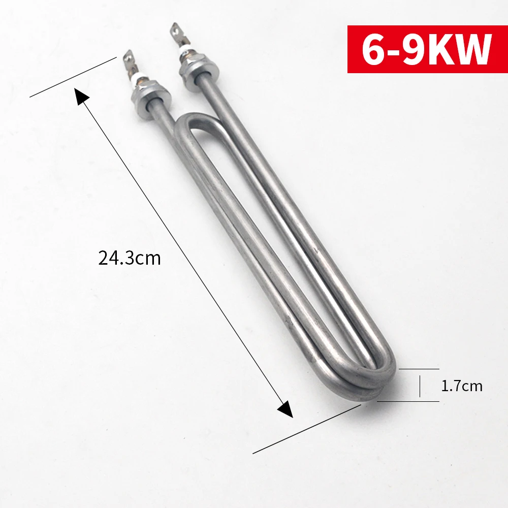 

Аксессуары для паровой сауны, нагревательные элементы 3 кВт/6 кВт 220 В для парогенератора, сменная нагревательная трубка для сауны