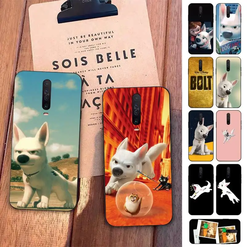 

Disney Bolt Phone Case for Redmi 5 6 7 8 9 A 5plus K20 4X S2 GO 6 K30 pro