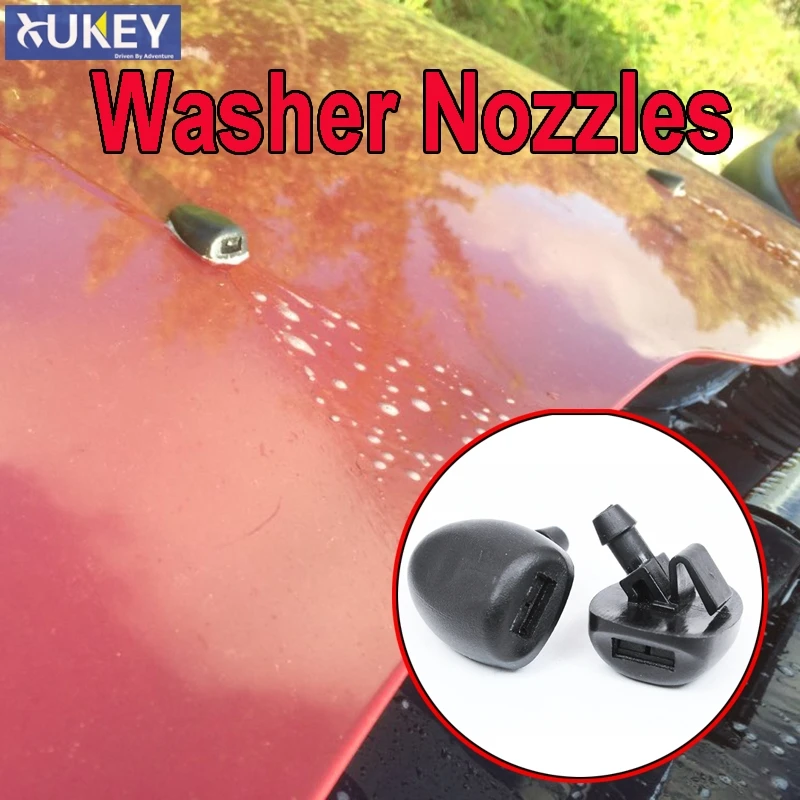 

Xukey 2 шт./компл. насадка для омывателя переднего стекла для Peugeot 407 206 206 + комплект насадок для Citroen C2 C5 MK1