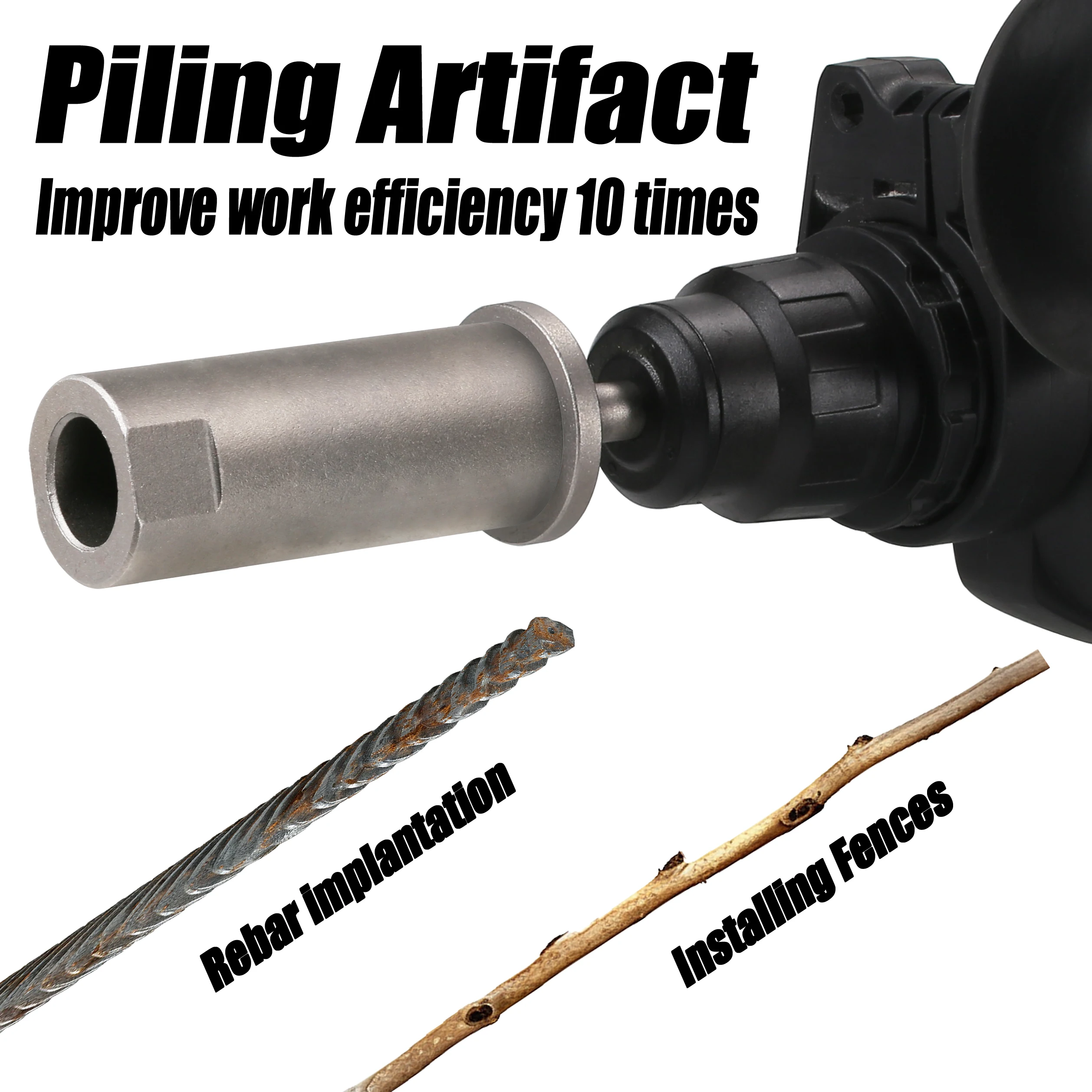 16 мм Прочный 40CrMo SDS PLUS хвостовик съемный заземляющий стержень драйвер для