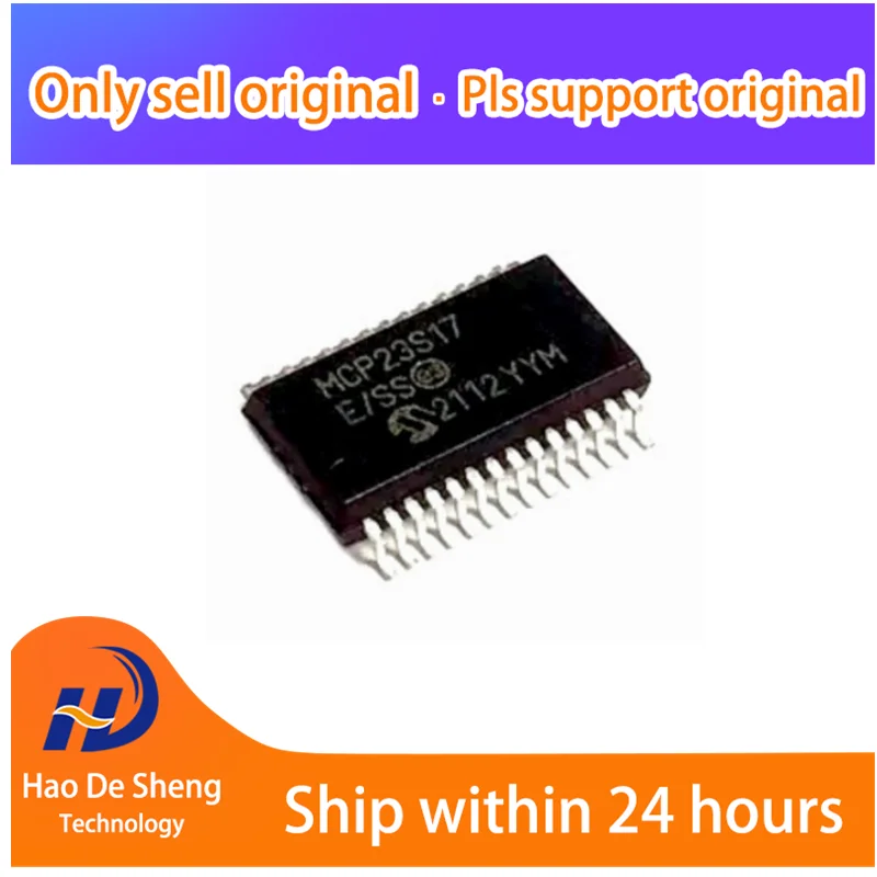 

10 шт./лот MCP23S17-E/SS SSOP-28 New Original в наличии