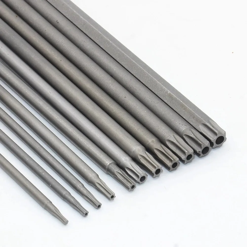 

11pcs 100mm Long Magnetic Torx Screwdriver Bits Electric Screwdriver Head T6-T40