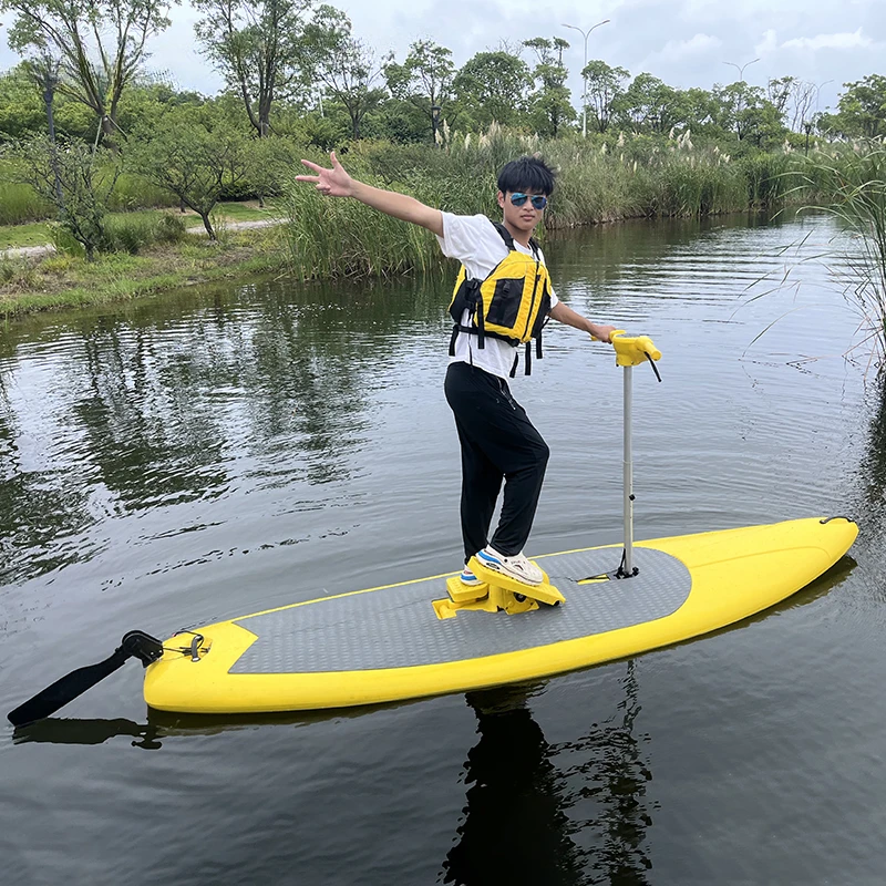 Водные виды спорта велосипед вертикальная доска для серфинга с фотосистемой