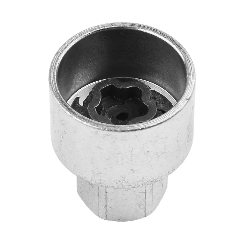 1X Автомобильный Замок FINDME для колес Противоугонный винт гайка болт #42 ключ