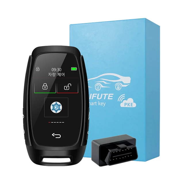 Clé LCD intelligente universelle modifiée CF920, entrée confortable, verrouillage automatique sans clé, version coréenne et anglaise, adaptée pour Audi Ford Mazda Toyota Porsche 2