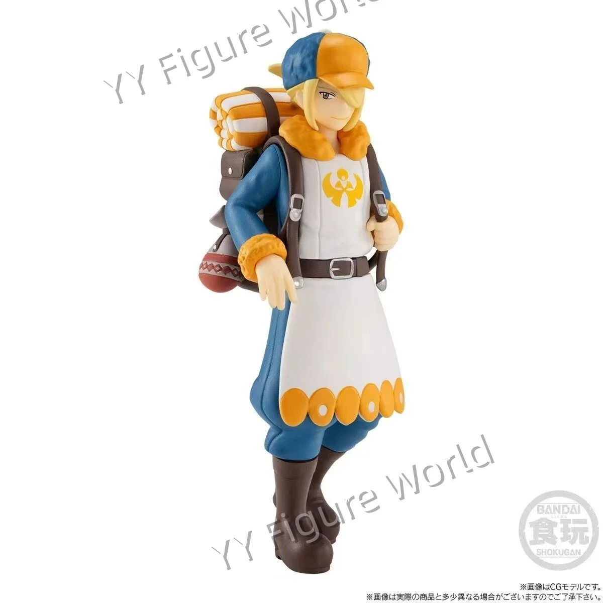 Фото В наличии: Оригинальные фигурки Bandai Scale World POKEMON из региона Хисуи, Воло Арканин, аниме-игрушки, коллекционные модели, украшения. №4