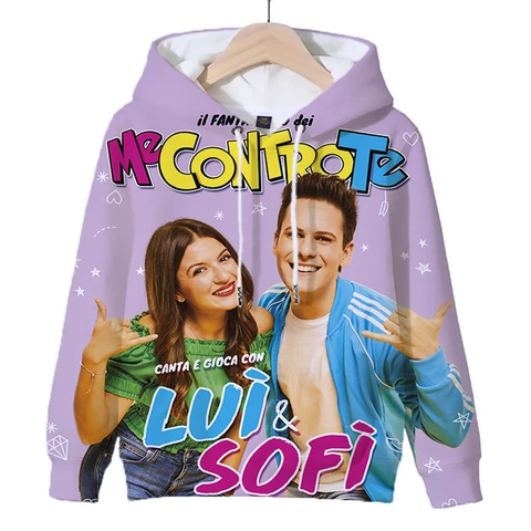 Новые толстовки с 3D принтом Me Contro Te, детский пуловер с длинными рукавами, спортивный костюм для мальчиков и девочек, детские толстовки, топы с героями мультфильмов, пальто