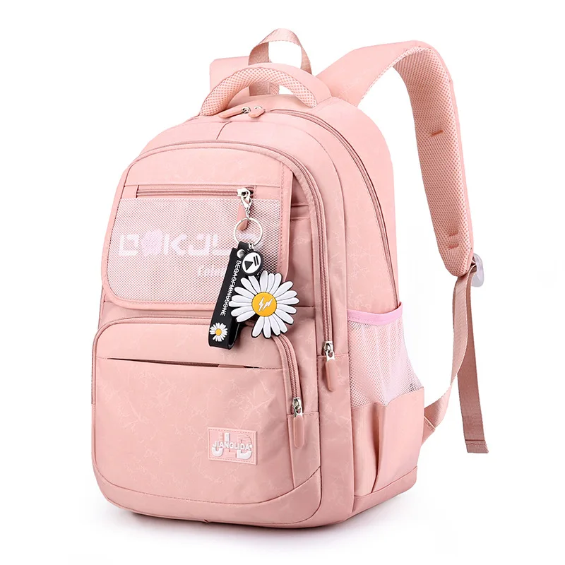 fashion Teenage Girls school Backpack Student Schoolbag Waterproof Travel laptop Bagpack High School Bags For Kids book bags