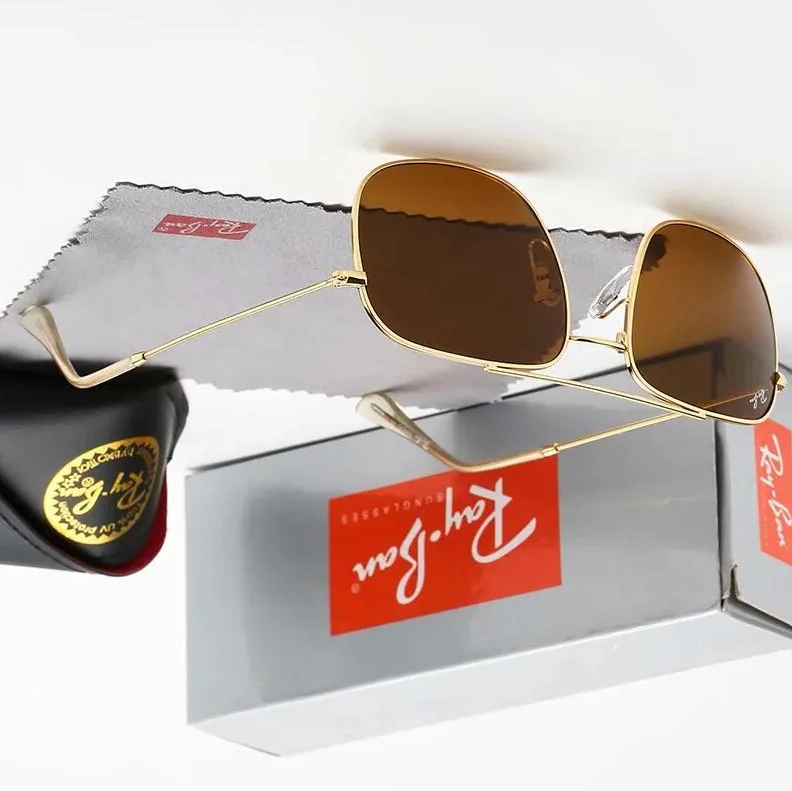 

Original Pilot Outdoor Sunglasses Brand Designer UV Protection prescription For Men/Women Sun Glasses NO3595