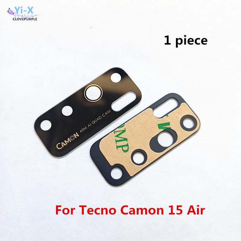 

1pcs Rear Back Camera Glass Lens Replacement Parts for Tecno Camon 15 Air