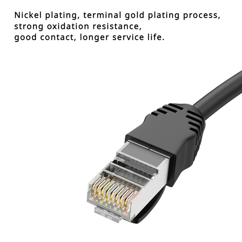 1/5 шт./партия 0 3 м/0 5 м/1 м/2 м/3 м/5 м RJ45 кабель штекер-гнездо с винтами для монтажа