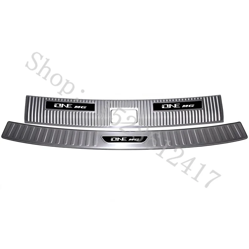 

For MG ONE 2022 2023 2024 car accessories styling Rear Door Bumper Protector sill plate/ Trunk Tread Plate Trim