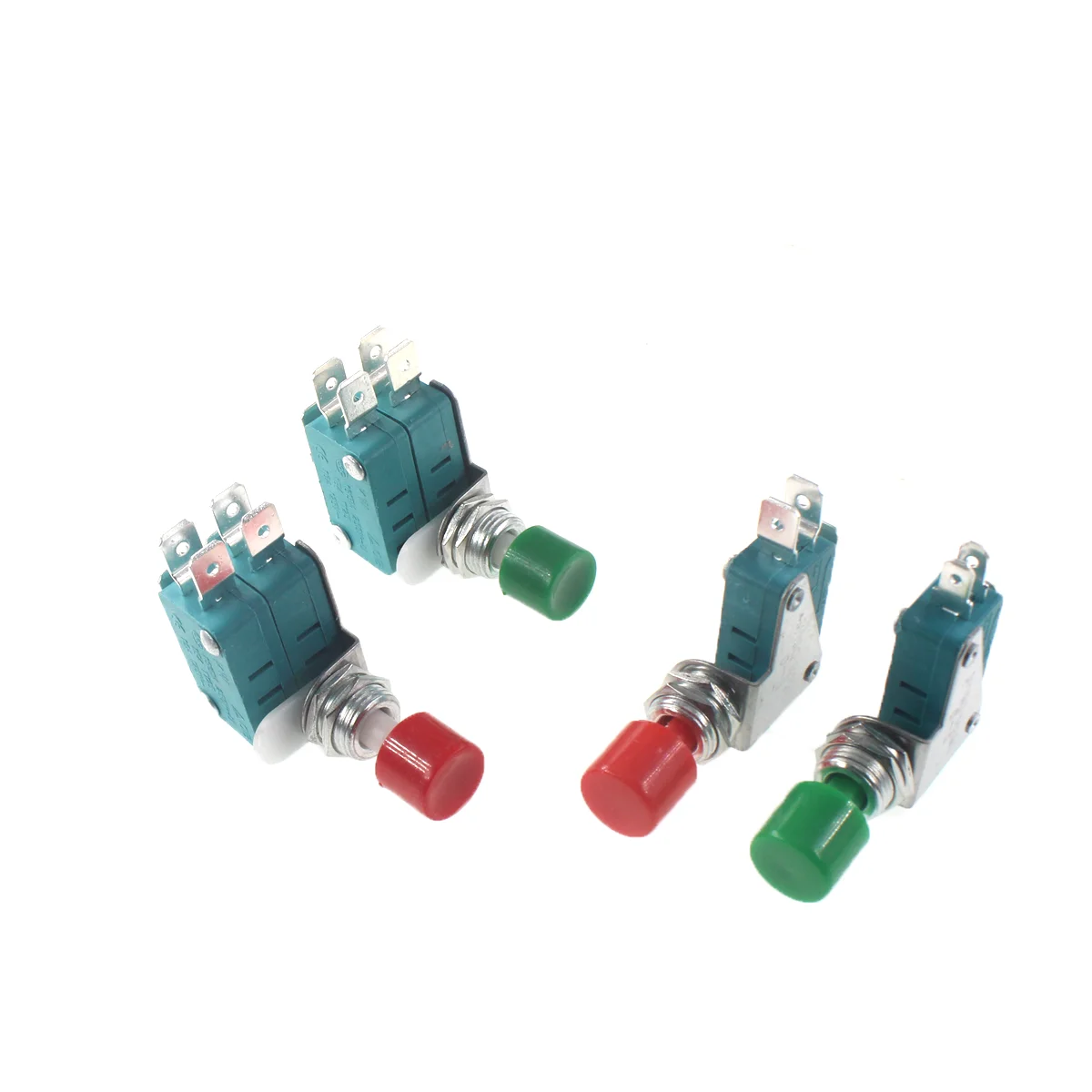 Красный/зеленый кнопочный мини-переключатель DS438/DS448 5 шт