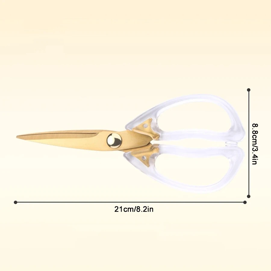 

Кухонные ножницы прозрачная ручка