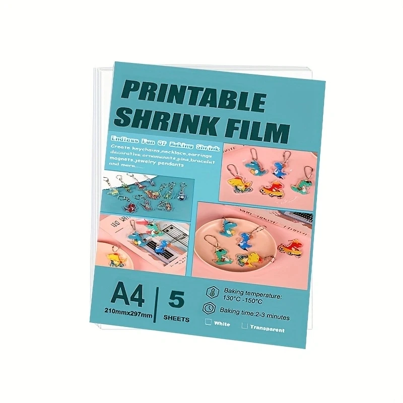 

Термоусадочная пленка А4, белая/полупрозрачная, 5 шт.