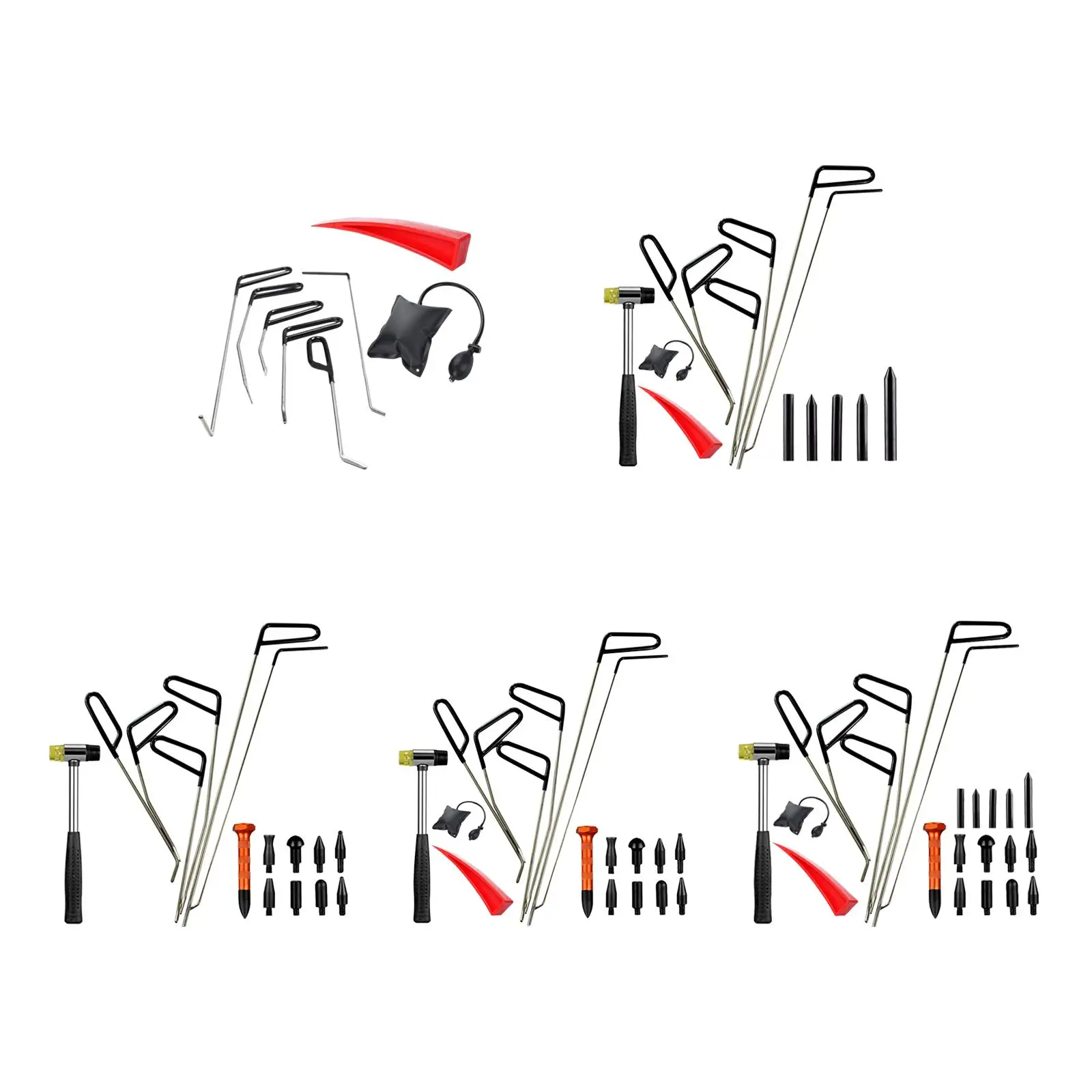 

Car Repair Kit Removal Rods Tools Tool Kit Workshop Car Accessories Tools Crowbar Set for Vehicle Trucks