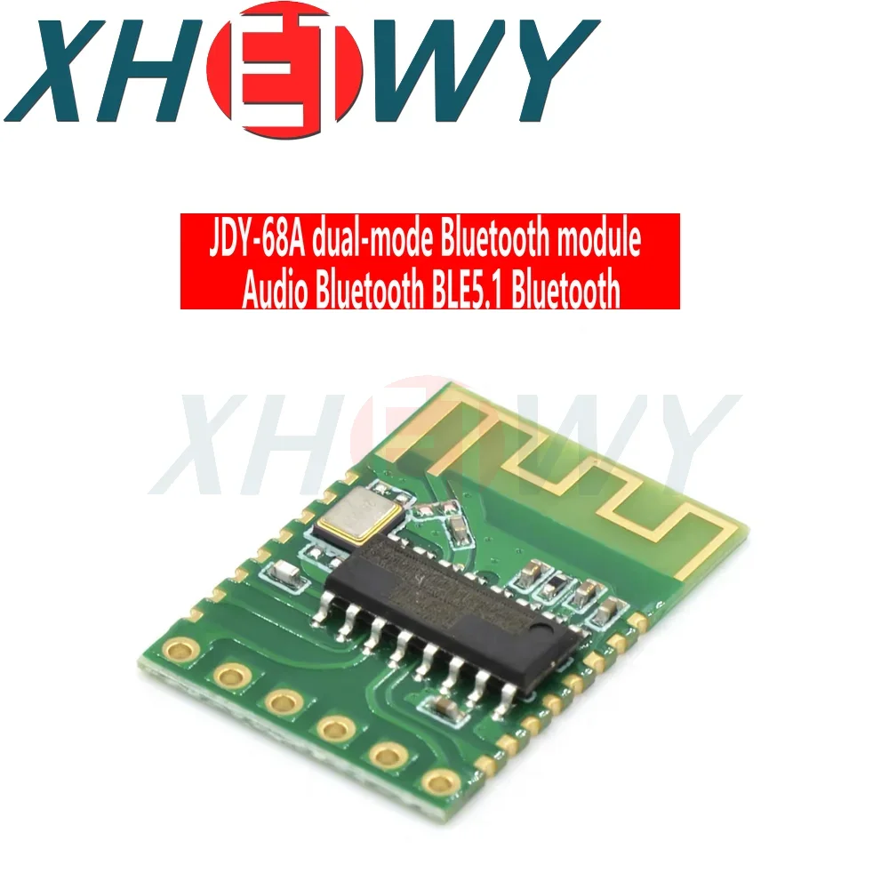 1 шт. JDY-68A двухрежимный Bluetooth + аудиомодуль BLE5.1 последовательный порт