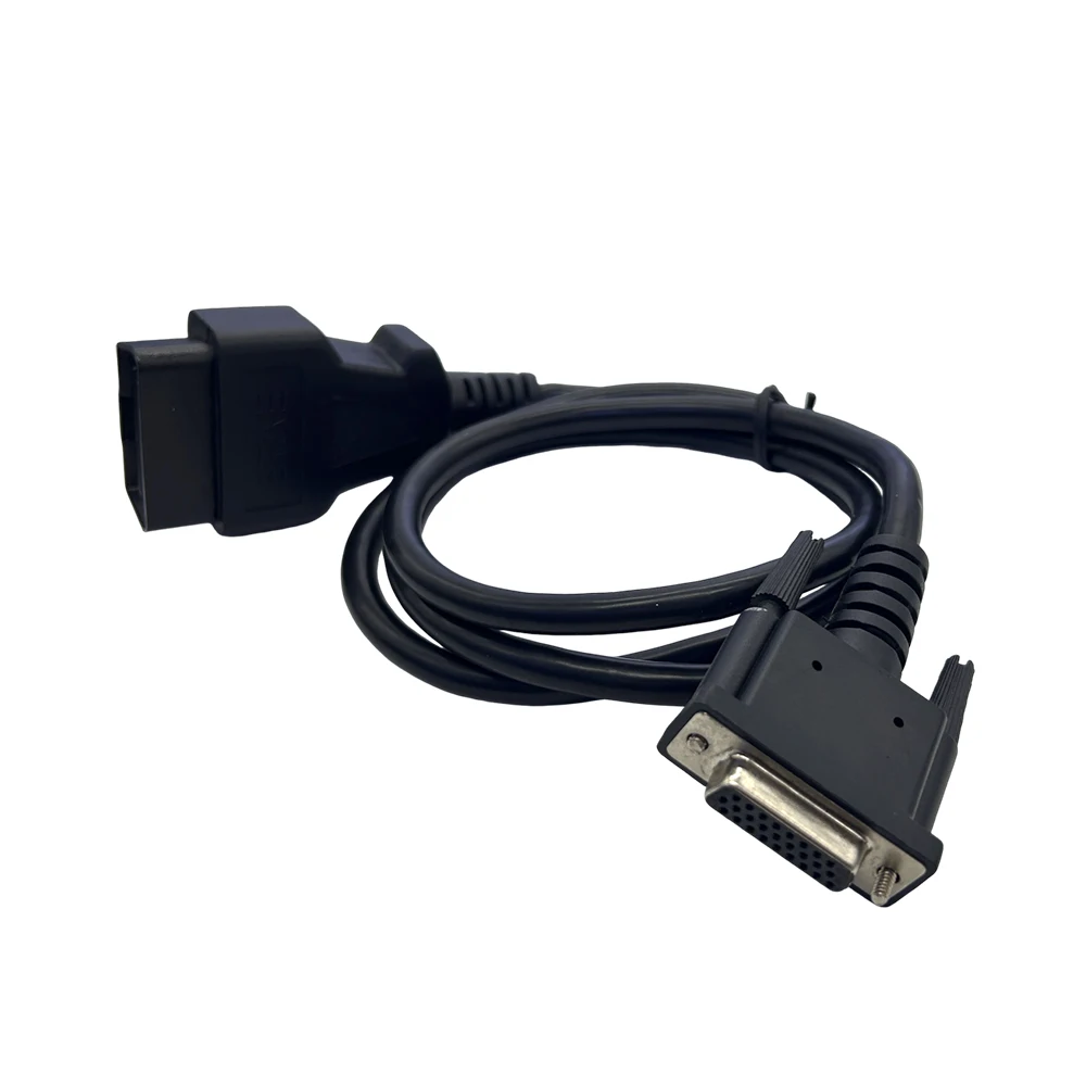 Фото Адаптерный удлинительный кабель OBD2 16Pin на DB26, диагностический кабель OBDII DB26 для автомобилей GM MDI. №5